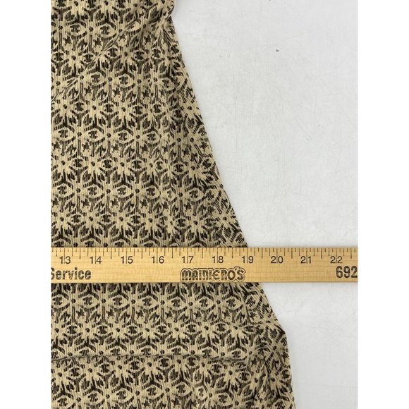 Old Navy Women's Brown Sleeveless Geometric Print Stretch Knit Dress Size Small - Picture 11 of 13